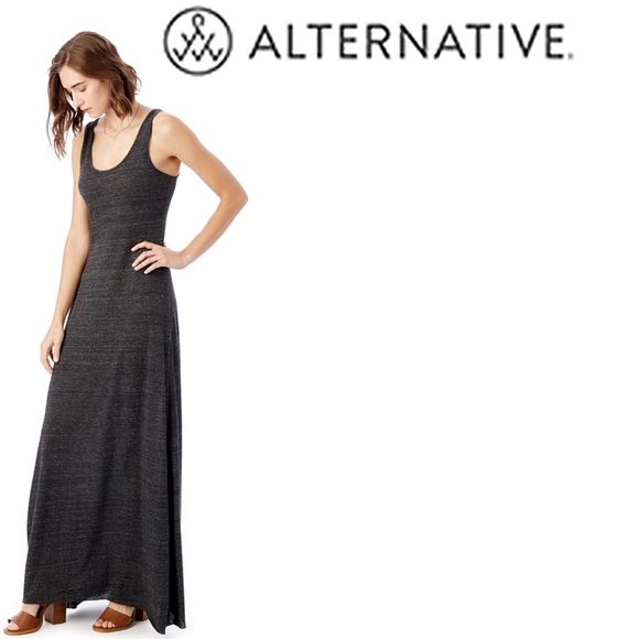 Alternative Apparel Dresses Alternative Apparel Maxi Ecojersey Tank